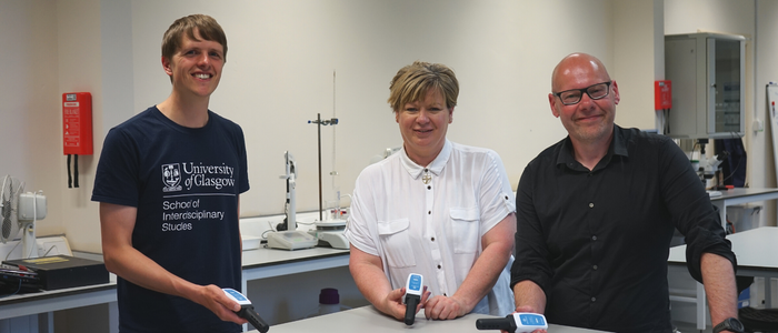 DYW in Lab - Data Loggers - Michael, Caroline and Steven - 700x300