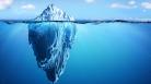 Cropped iceberg