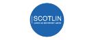 Blue circular logo of SCOTLIN network