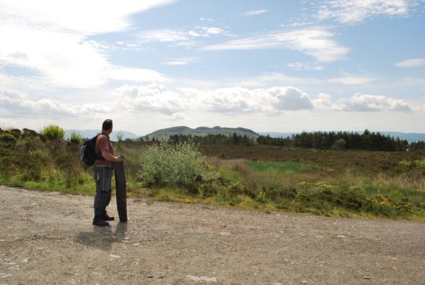 Aristotelis Palyvos with the Russian Corer back in its carrying case. 