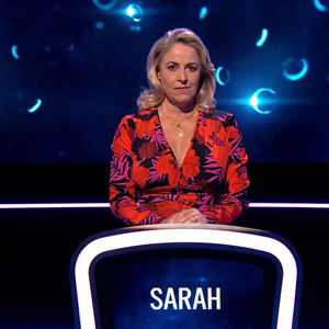  Sarah Smith when she appeared as a contestant on 'The Weakest Link' game show