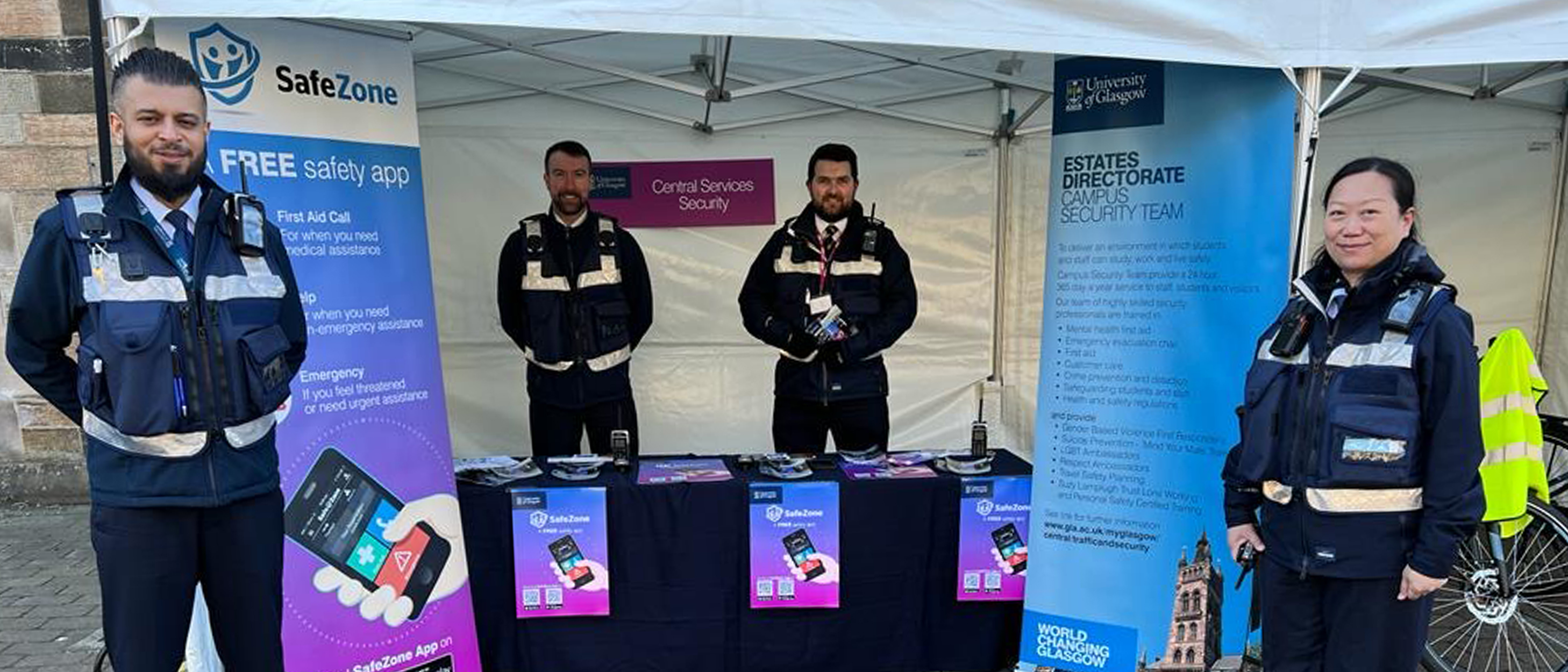 Security Team at Open Day 2022