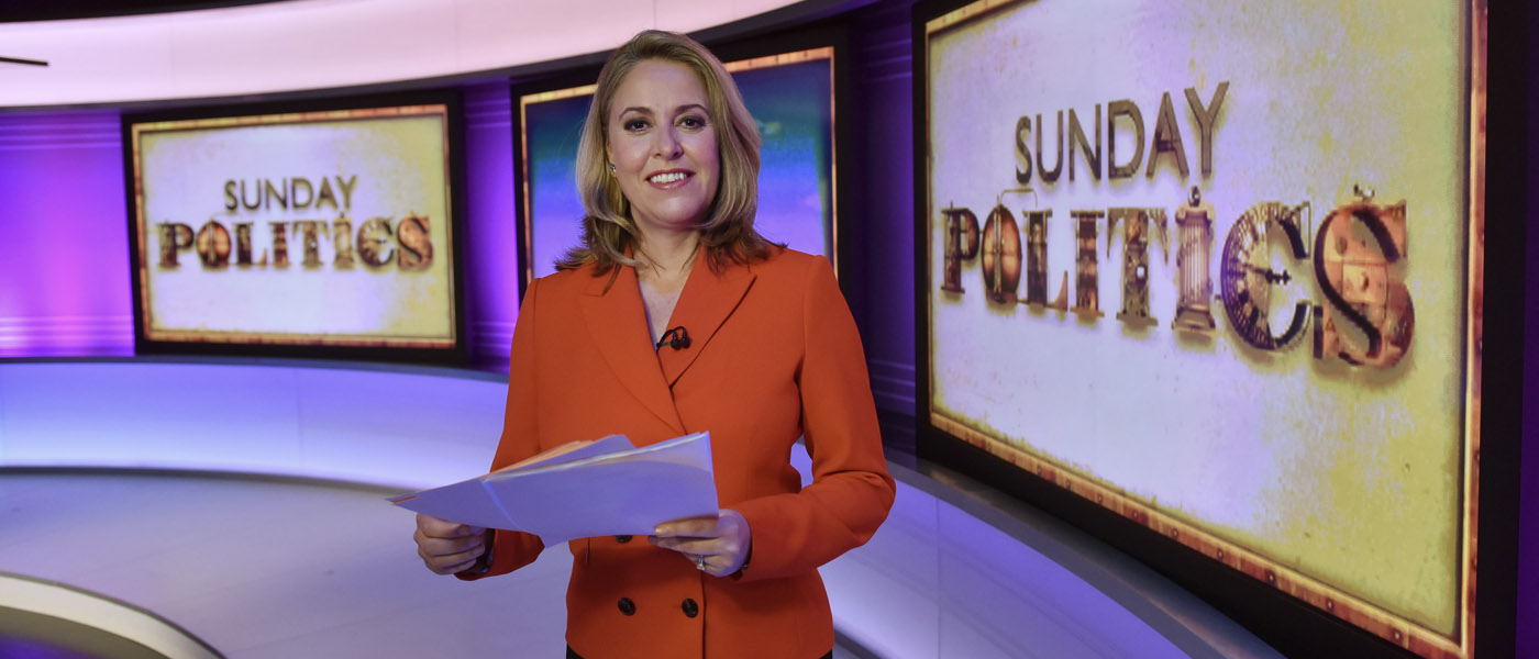 Sarah Smith presenting Sunday Politics