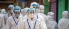 A group of medical staff in hazard suits and wearing facemasks and face shields Source: Derek Yung Publisher: Istockphoto Link: https://www.istockphoto.com/photo/outbreak-of-the-coronavirus-disease-jordan-hong-kong-gm1299383229-392022149?clarity=false