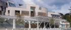 Exterior of the Scottish Parliament building Source: Nigel Stripe Publisher: Istockphoto Link: https://www.istockphoto.com/photo/scottish-parliament-building-with-reflection-in-water-edinburgh-scotland-gm1356683241-430800021