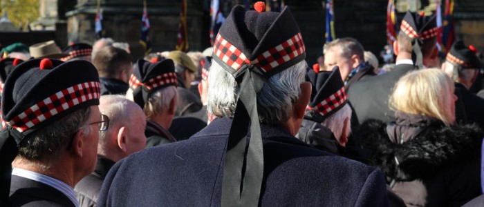 Scottish veterans in Edinburgh