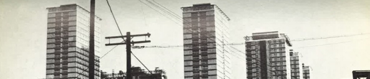 Red Road flats P. Jephcott and H. Robinson, Homes in High Flats, p. 80