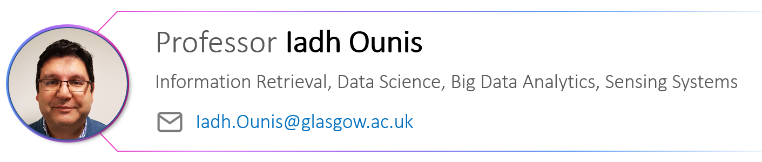 Prof. Iadh Ounis Banner