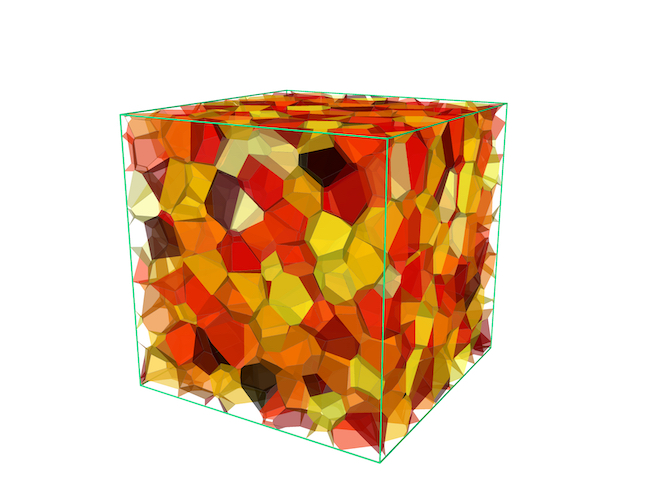 An image from the computer simulations of the cooling of TBOS