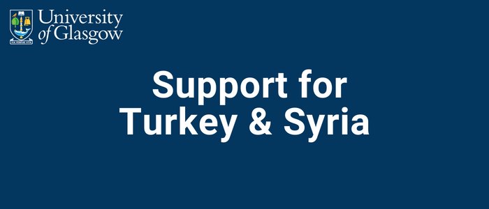 Support for Turkey and Syria