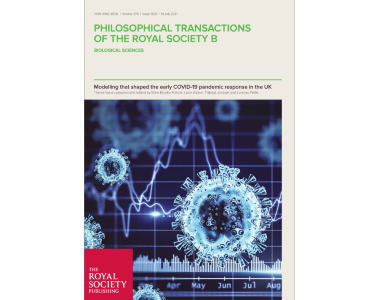 The front cover of the Philosophical Transaction of the Royal Society B: 19 July 2021 Volume 376 Issue 1829