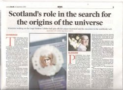 Sunday Herald article