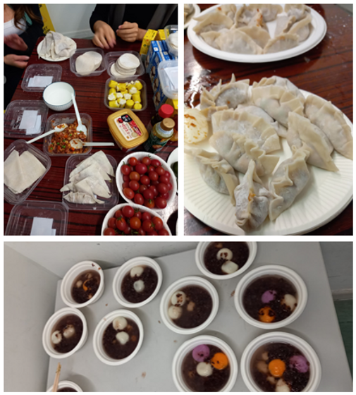 Dumplings and other treats in Lantern Day, Hong Kong