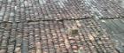 Roof tiles with some missing 
