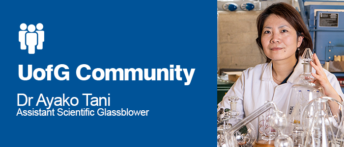 Dr Ayako Tani UofG Community header 700x300
