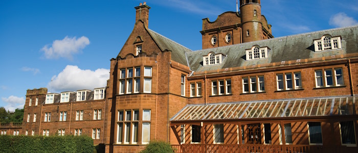 The Rutherford McCowan building in Dumfries campus