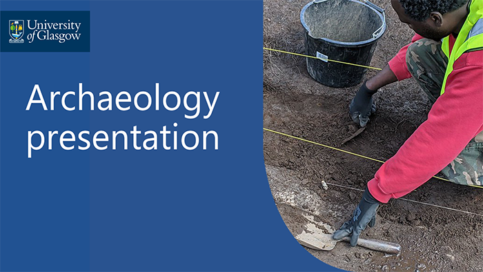 Watch the Archaeology presentation 