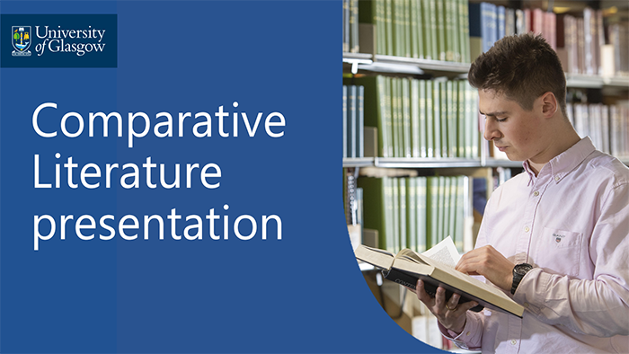 Watch the Comparative Literature presentation 