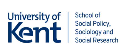 University of Kent Logo with the School of Social Policy, Sociology and Social Researchr: Source: Balihar Sanghera, University of Kent 