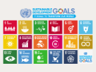 UN Sustainable Development Goals Icons in bright colours