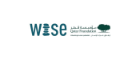 The WISE Foundation Qatar logo, turquoise text on a white background
