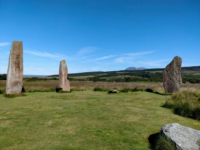 Machrie Moor stone circle (photo: N. Whitehouse)