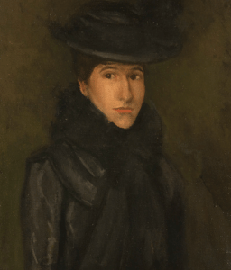 Portrait of Rosalind Birnie Philip by James McNeil Whistler