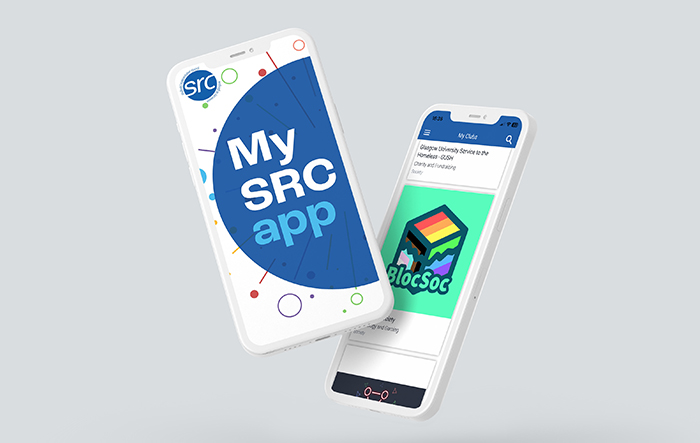 Screens of the SRC App