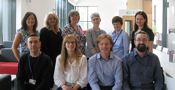 College Library Support Team - staff photo 08.06.16