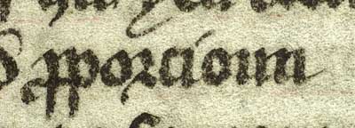 Detail of manuscript
