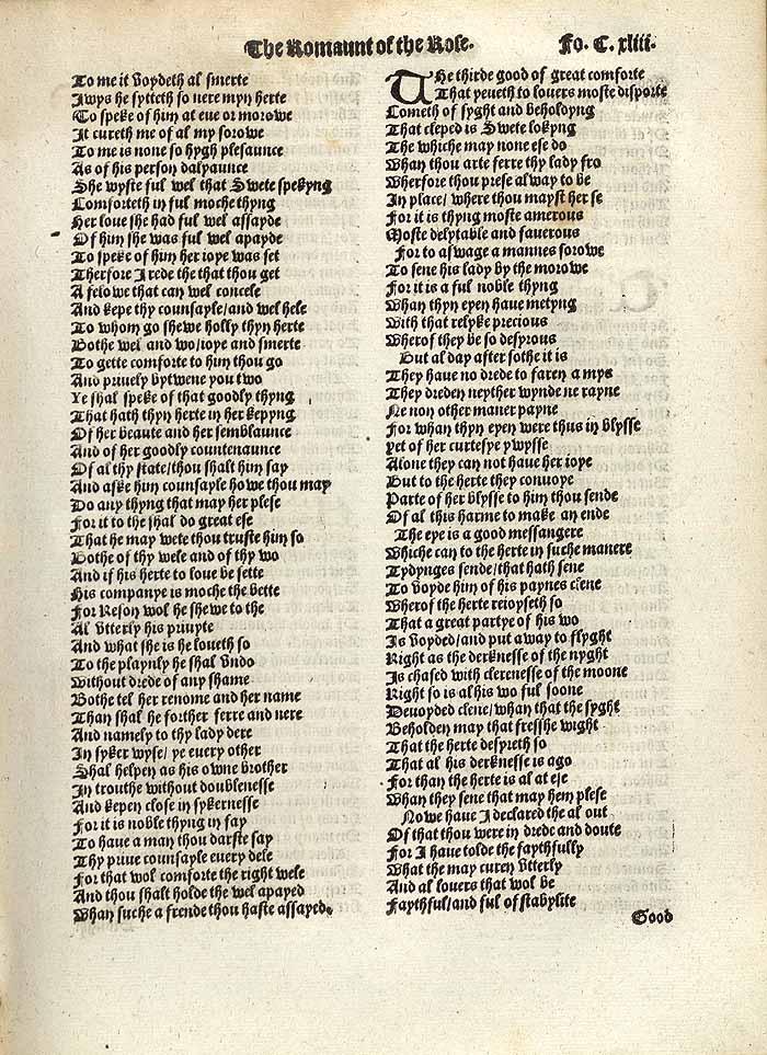 William Thynne 1532 printed edition