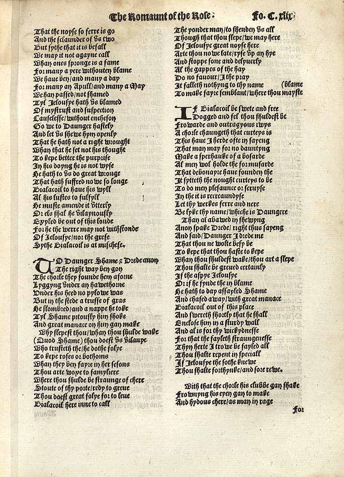 William Thynne 1532 printed edition