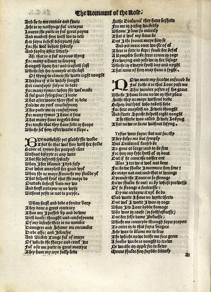 William Thynne 1532 printed edition