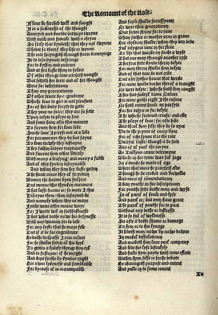 William Thynne 1532 printed edition