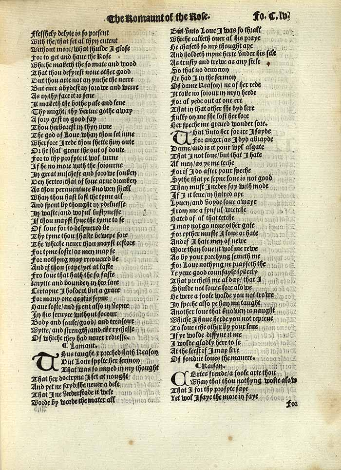 William Thynne 1532 printed edition