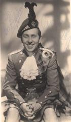 Inscribed photograph of Alec Finlay (STA SM 4/16a)