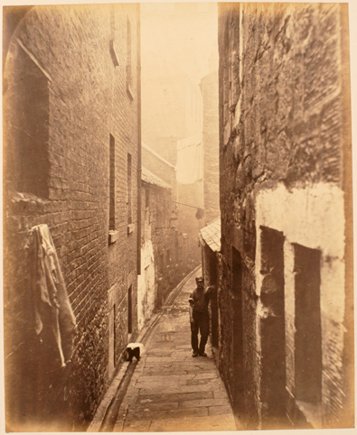 Image of plate 26 of Closes and Streets: Tenements and made down housing side by side