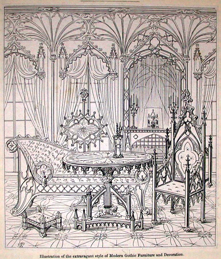Gothic furniture website online