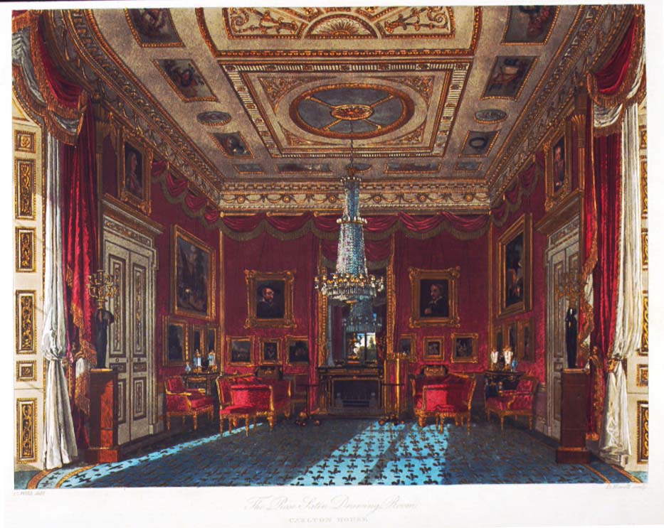 Rose satin drawing room, Carlton House