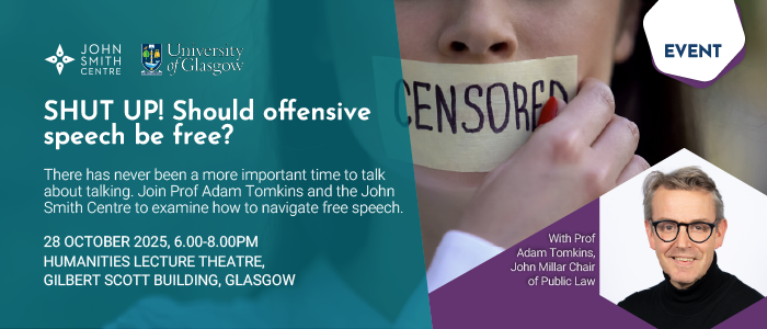 Image for SHUT UP! Should offensive speech be free?