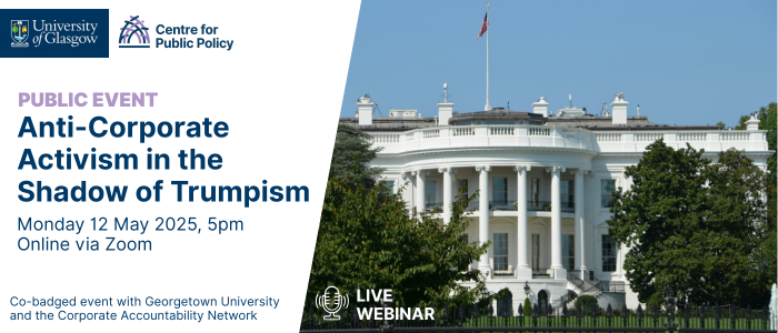 Image for Live webinar: Anti-Corporate Activism in the Shadow of Trumpism