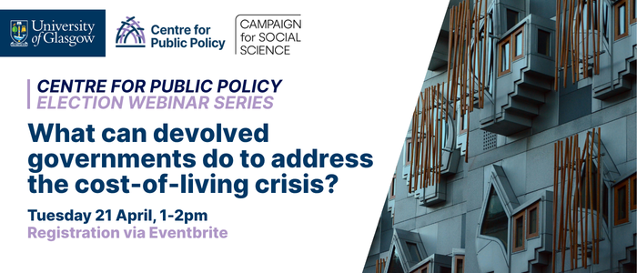 Image for What can devolved governments do to address the cost of living crisis?