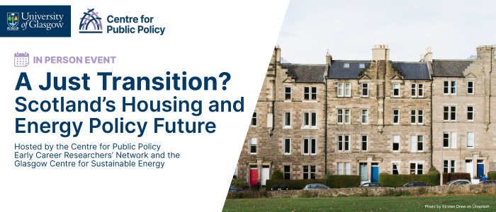 Image for A Just Transition? Scotland's Housing Policy and Energy Future