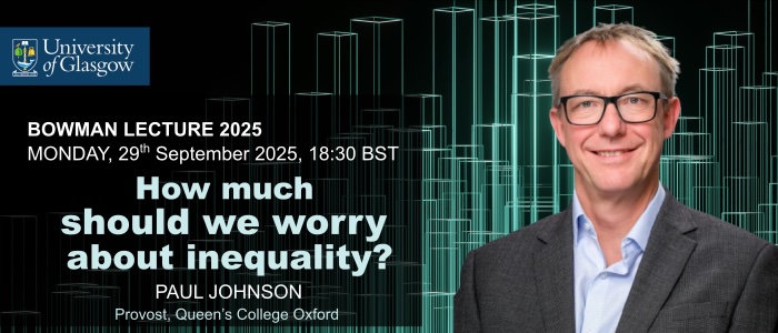 Image for Bowman Lecture 2025: How much should we worry about inequality?