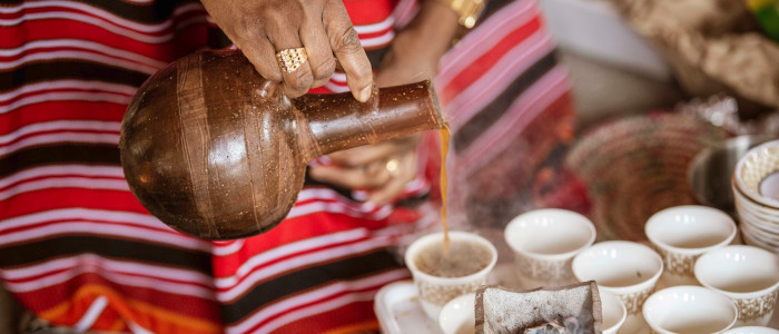 Image for Coffee & Stories: Eritrean Coffee Ceremony