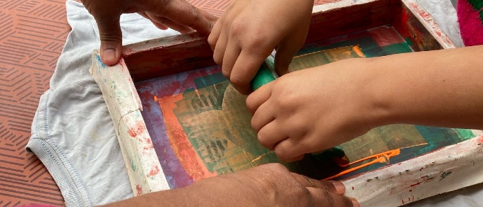 Image for Creatives of Colour Festival: All Ages Screening Print Workshop