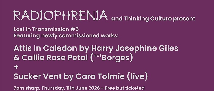 Image for Radiophrenia and Thinking Culture present Lost in Transmission #5