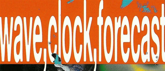 Image for wave, clock, forecast – art & science symposium