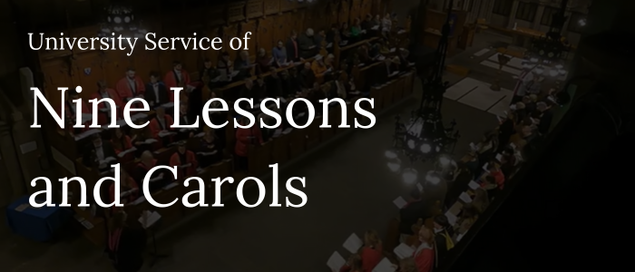 Image for University Service of Nine Lessons and Carols