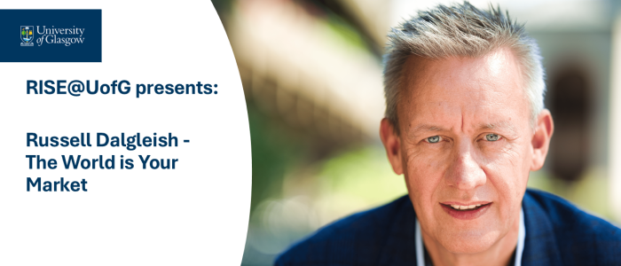 Image for ‘The World is Your Market: Entrepreneurial Insights from Russell Dalgleish’
